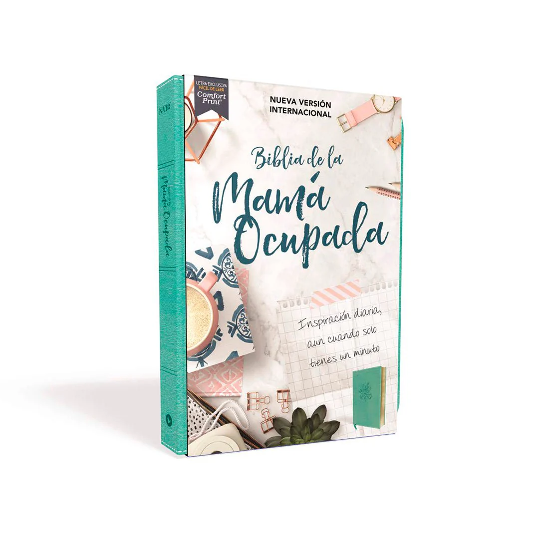 BIBLIA DE LA MAMÁ OCUPADA, TURQUESA NVI