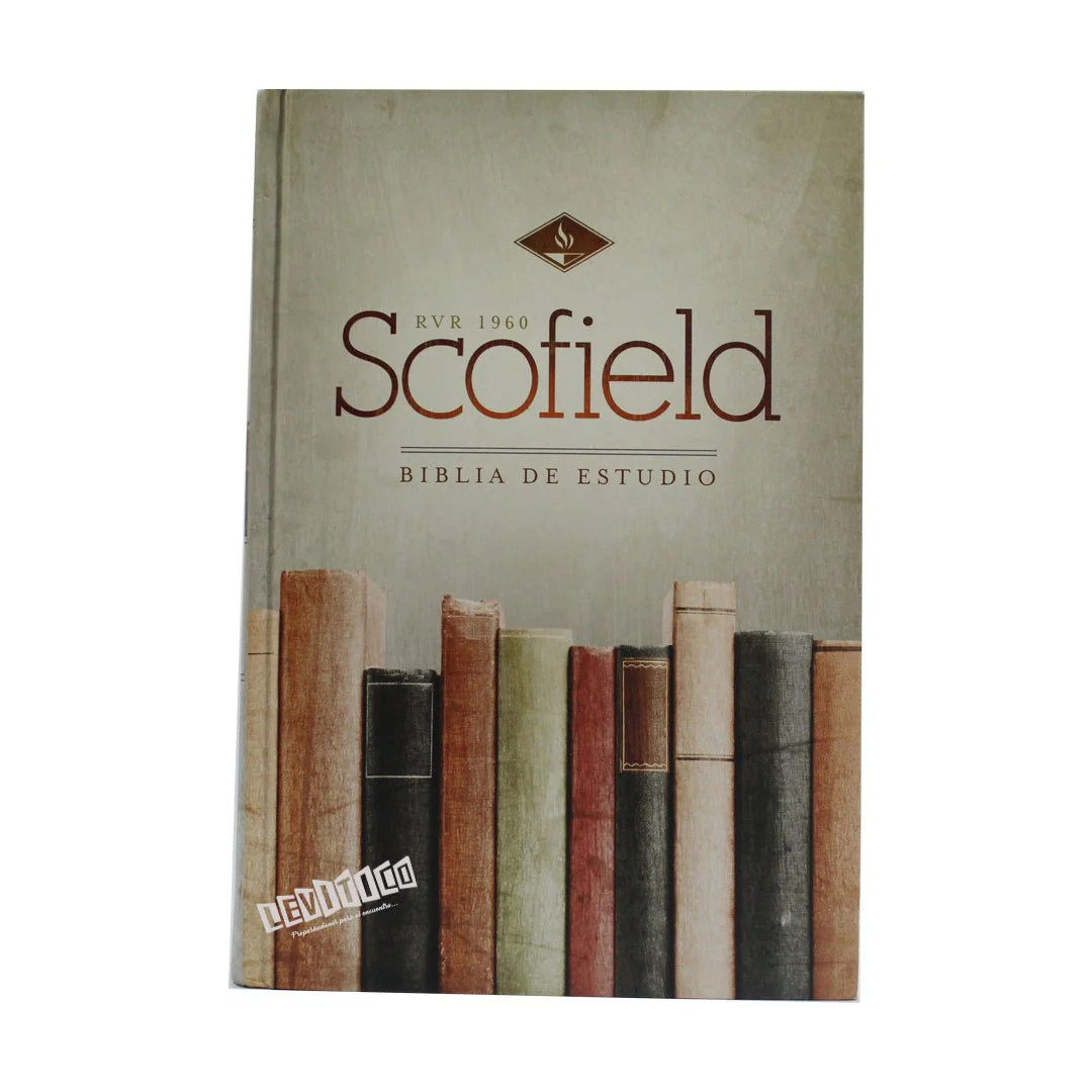 Biblia de estudio Scofield c/indice (Tapa dura rústica)