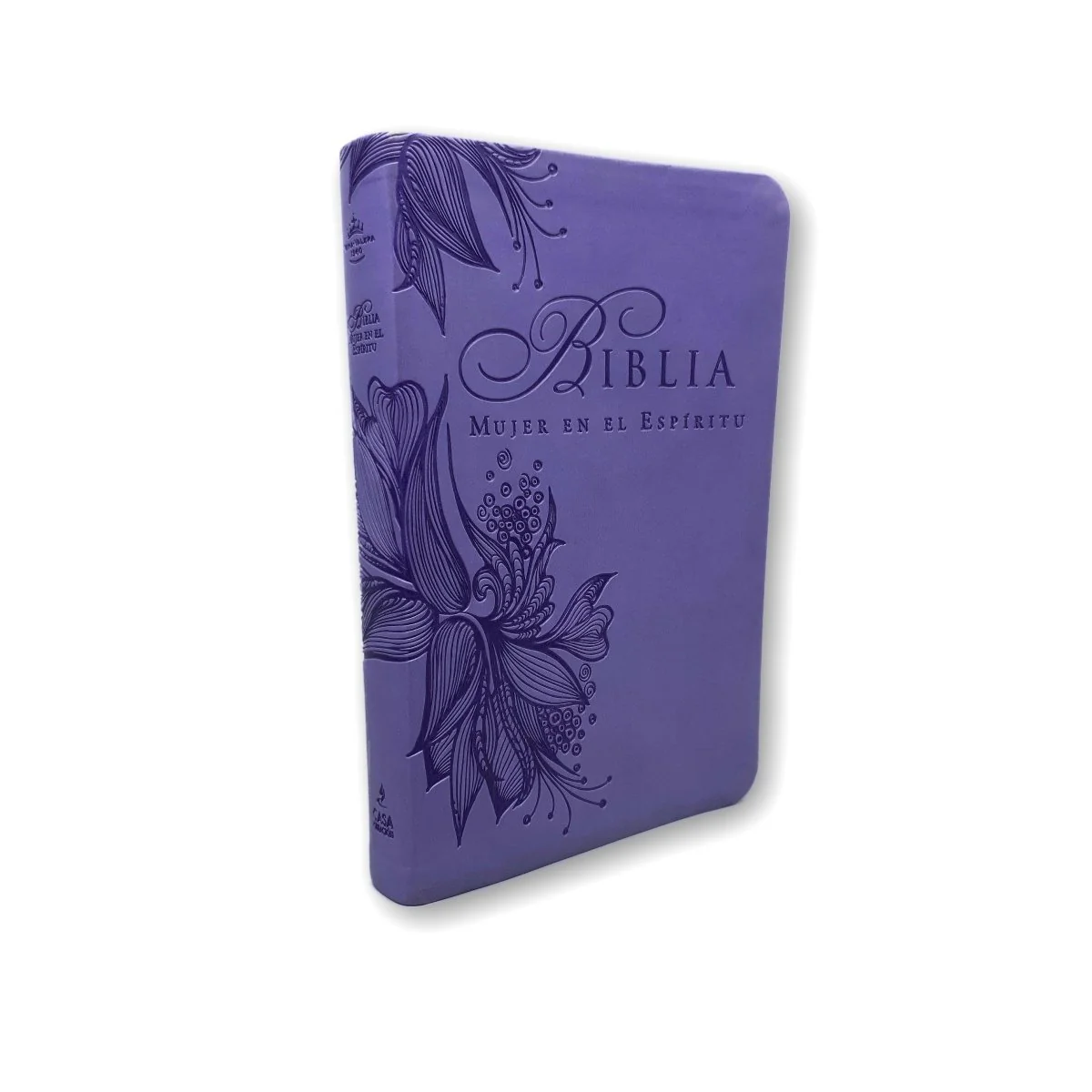 Biblia Mujer en el espiritu RVR1960 Imitación Piel Lavanda