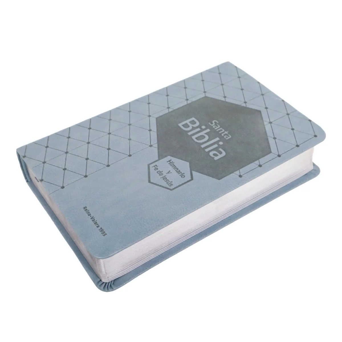 BIBLIA E HIMNARIO Y FE DE JESÚS LETRA GRANDE