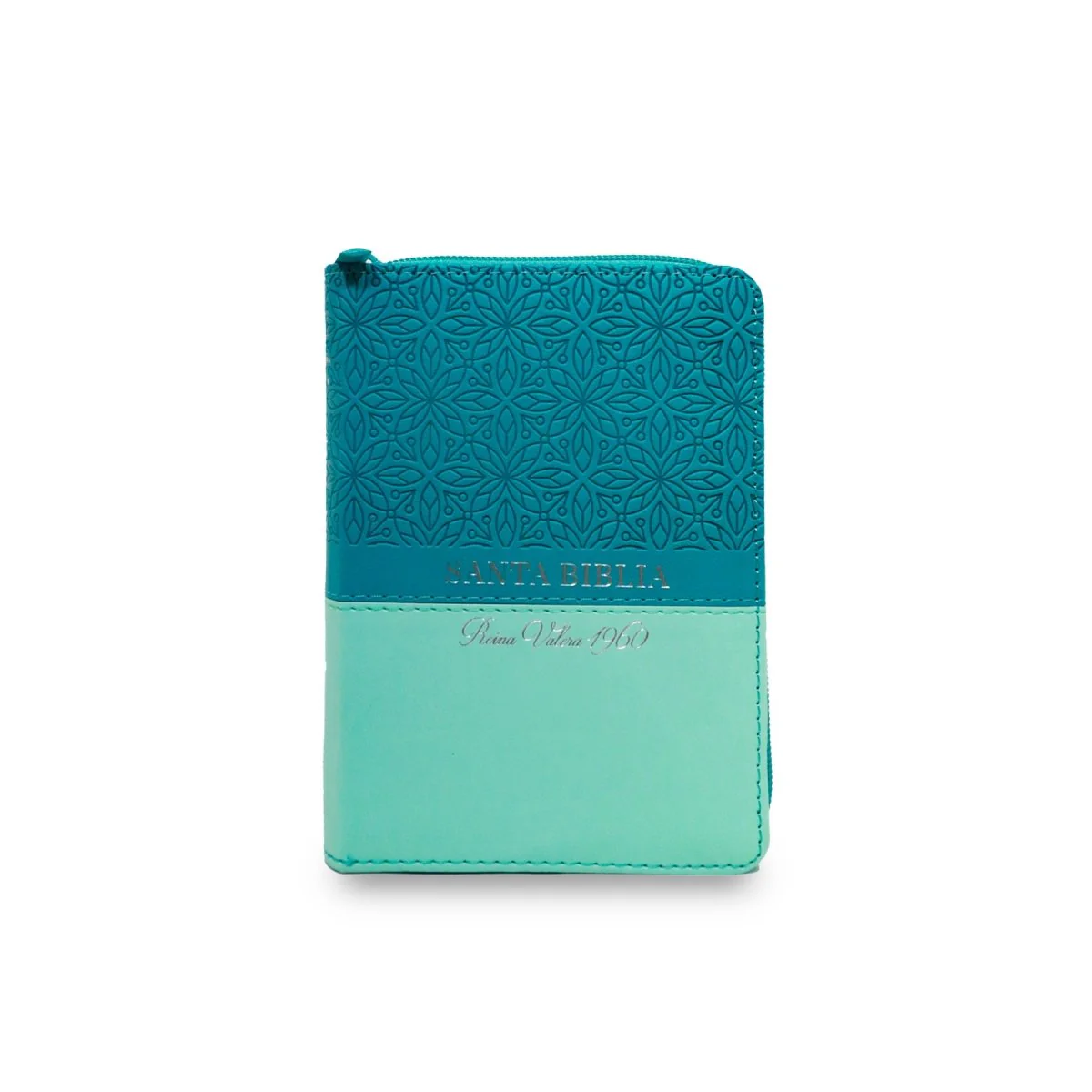 BIBLIA REINA VALERA 1960 TAMAÑO BOLSILLO BIFLORAL CIERRE INDICE