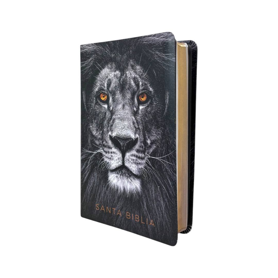 BIBLIA REINA VALERA 1960 LEÓN SIMIL PIEL