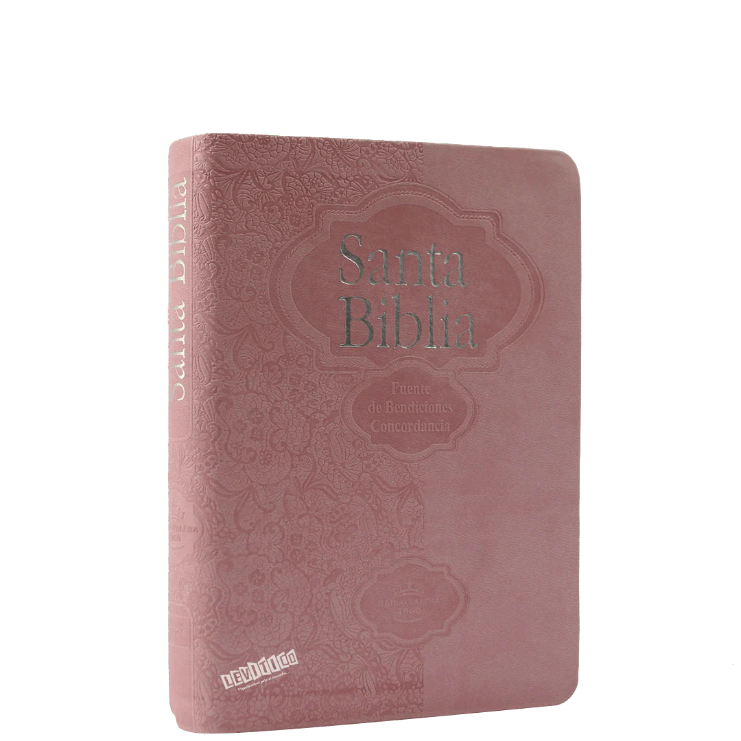 Biblia Fuente de Bendiciones RV 1960 Rosa