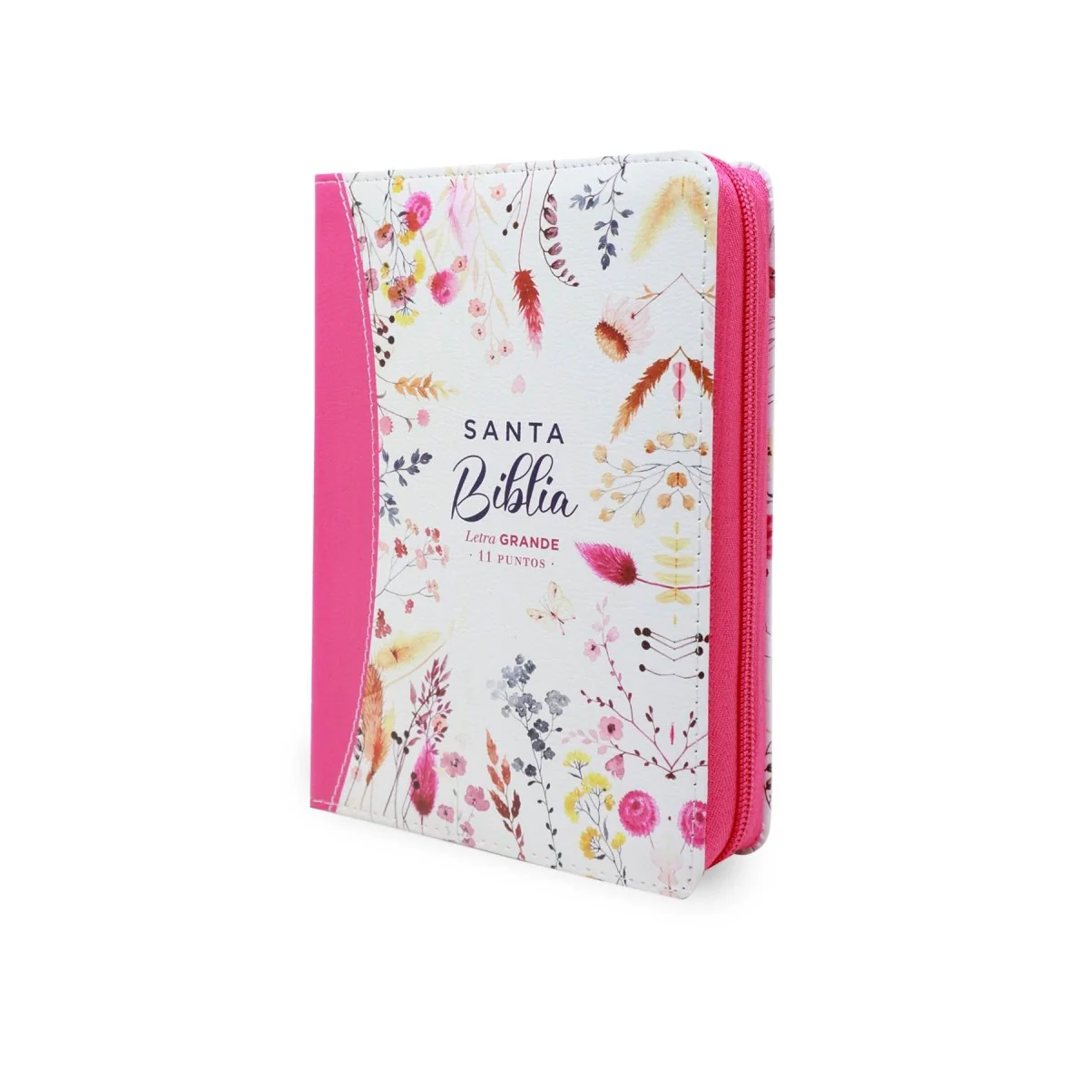 BIBLIA REINA VALERA 1960 LETRA GRANDE COMPACTA CIERRE  CANTO PINTADO