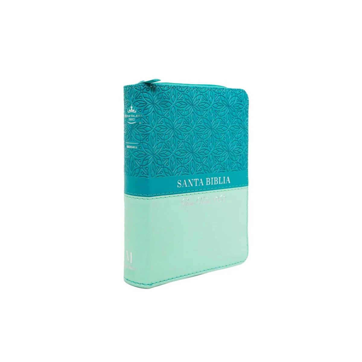 BIBLIA REINA VALERA 1960 TAMAÑO BOLSILLO BIFLORAL CIERRE INDICE