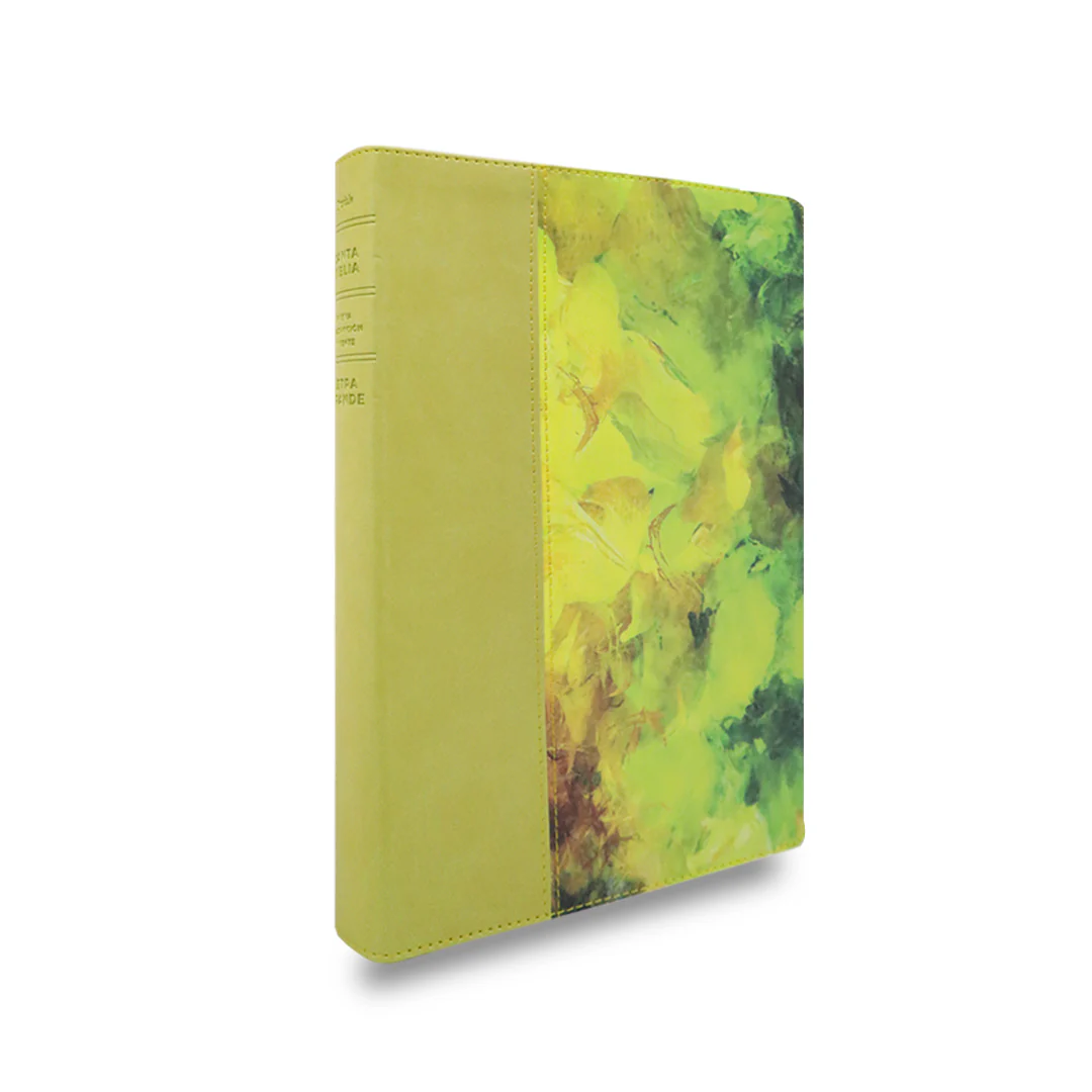 SANTA BIBLIA NTV ULTRAFINA LETRA GRANDE SENTIPIEL VERDE