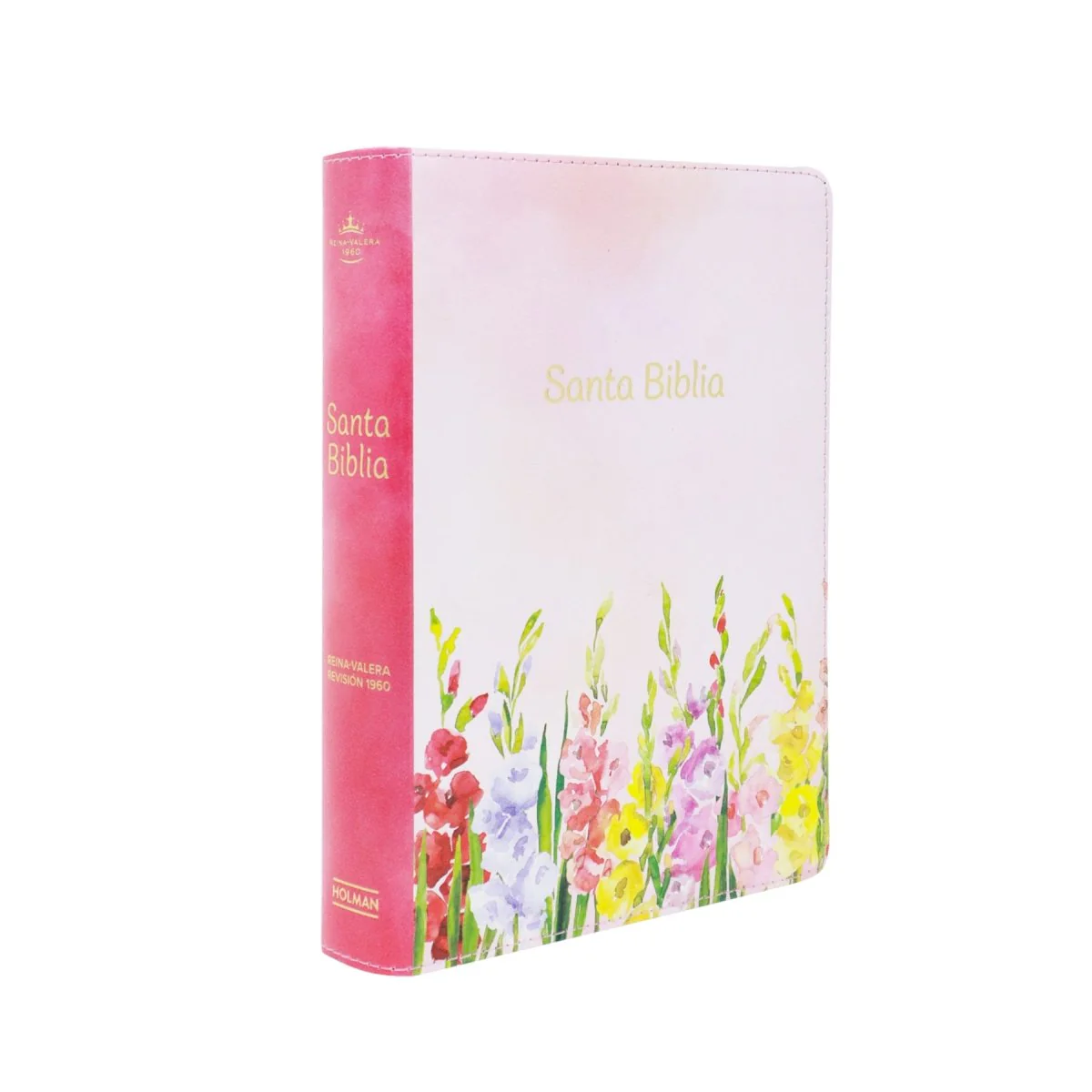 BIBLIA REINA VALERA 1960 LETRA GRANDE MANUAL  EDICION ESPECIAL SIMIL PIEL FUCSIA