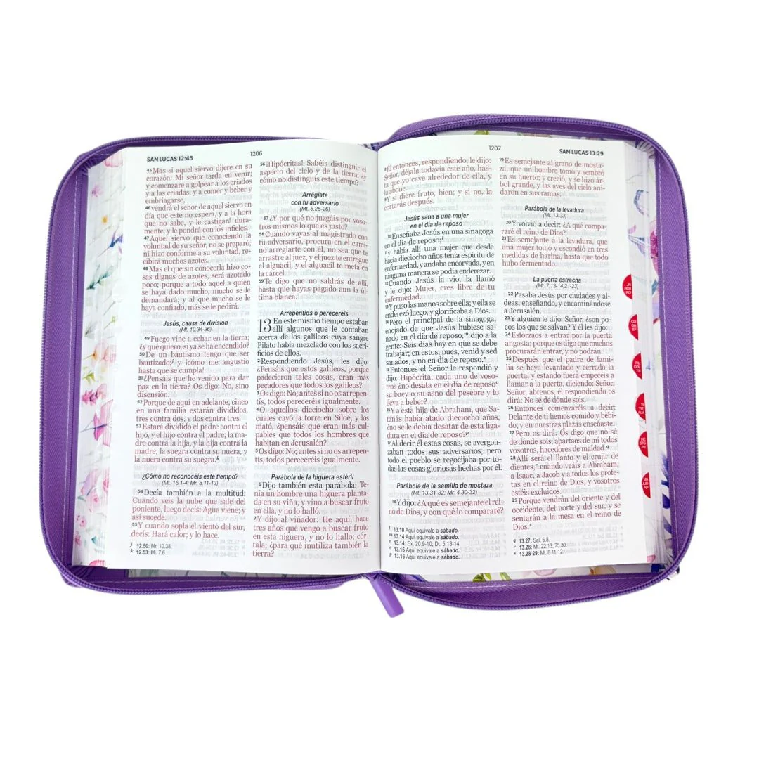 BIBLIA REINA VALERA 1960 LETRA GRANDE MANUAL PRETTY CANTO FLORAL INIDICE