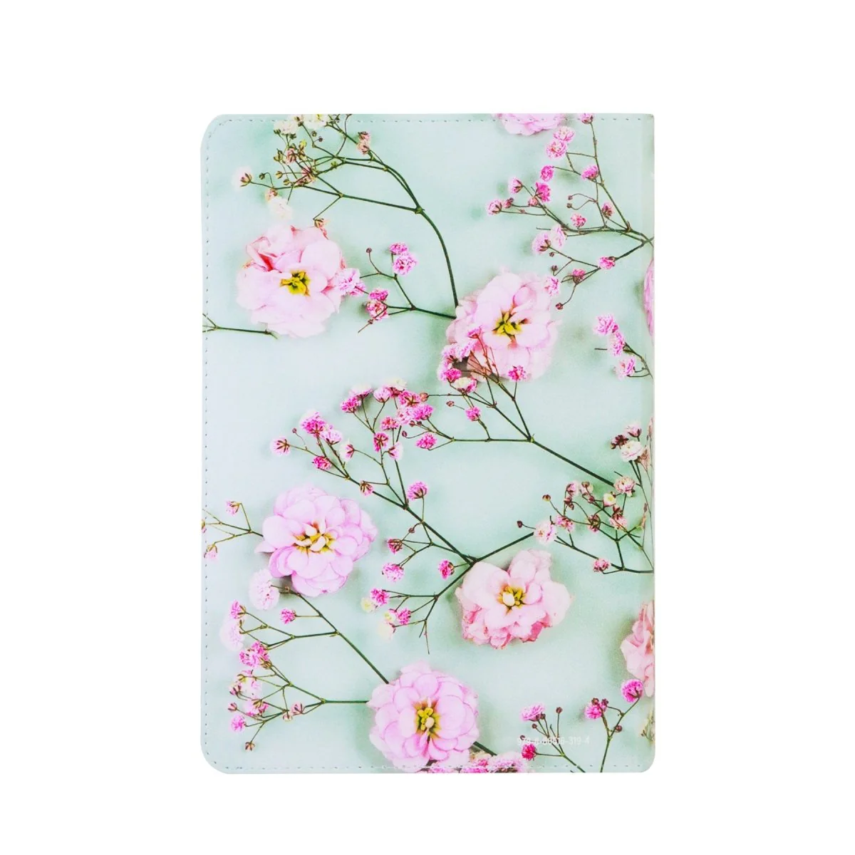 BIBLIA REINA VALERA 1960 LETRA GRANDE  IMITACION PIEL FLORES TURQUESA