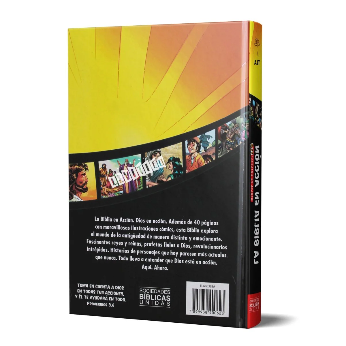 Biblia de estudio en acción