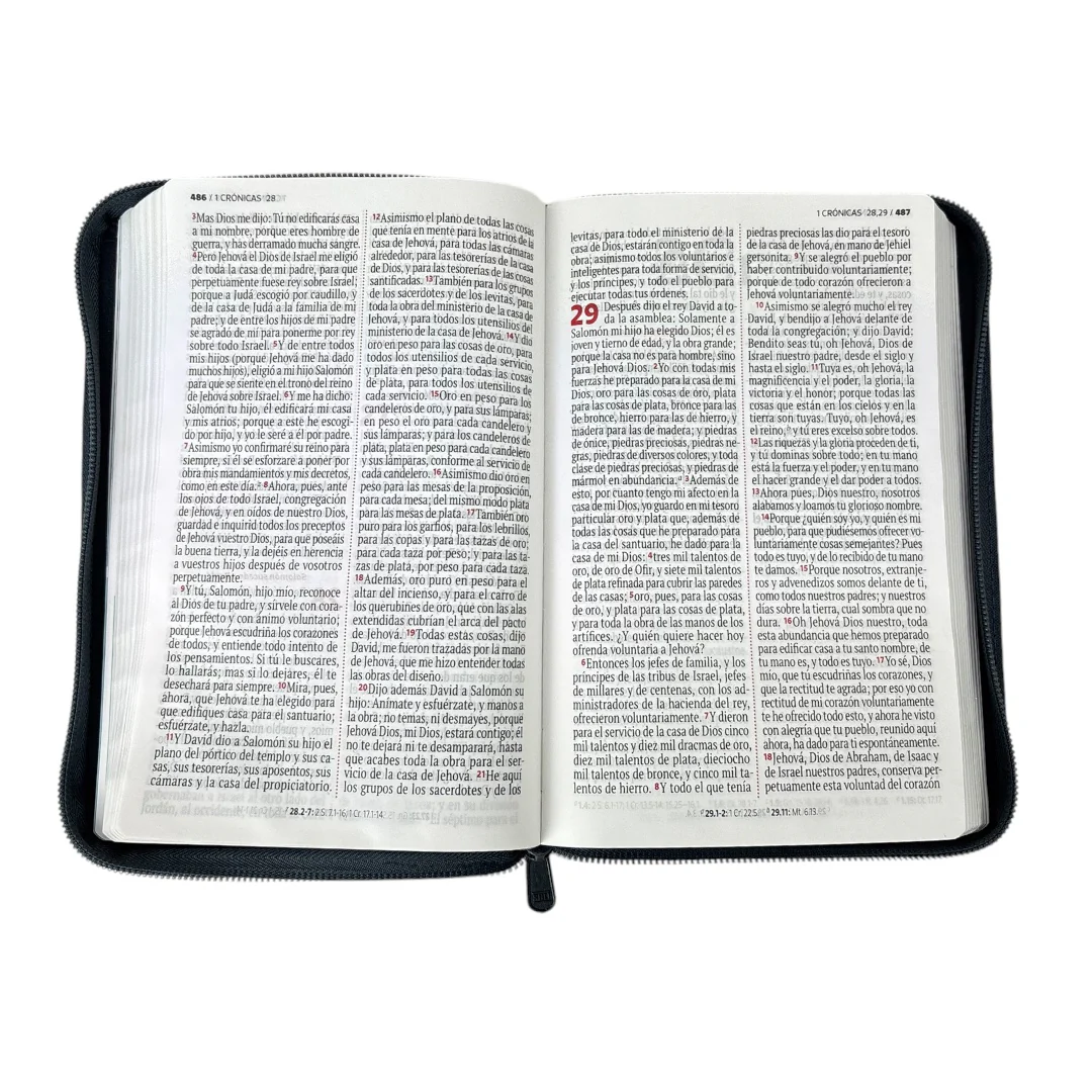 BIBLIA EL CAMINO, LA VERDAD Y LA VIDA LETRA GRANDE C/CIERRE