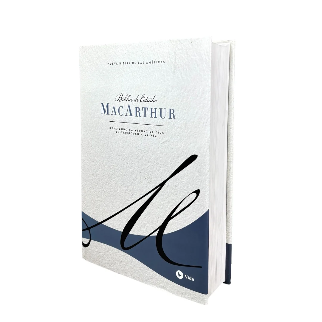 BIBLIA DE ESTUDIO MACARTHUR NBLA TAPA DURA AZUL