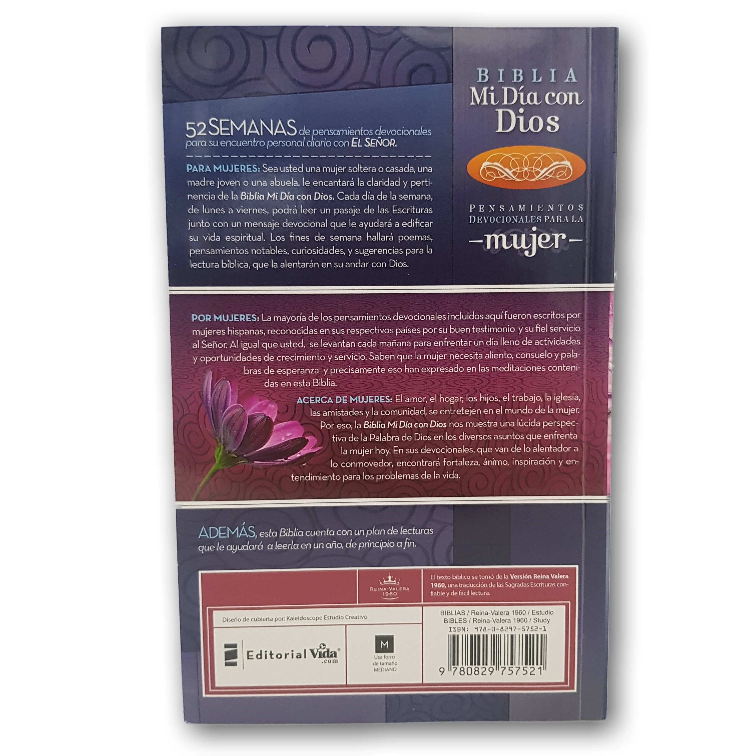 Biblia Mi día con Dios (Devocional) Pasta sencilla