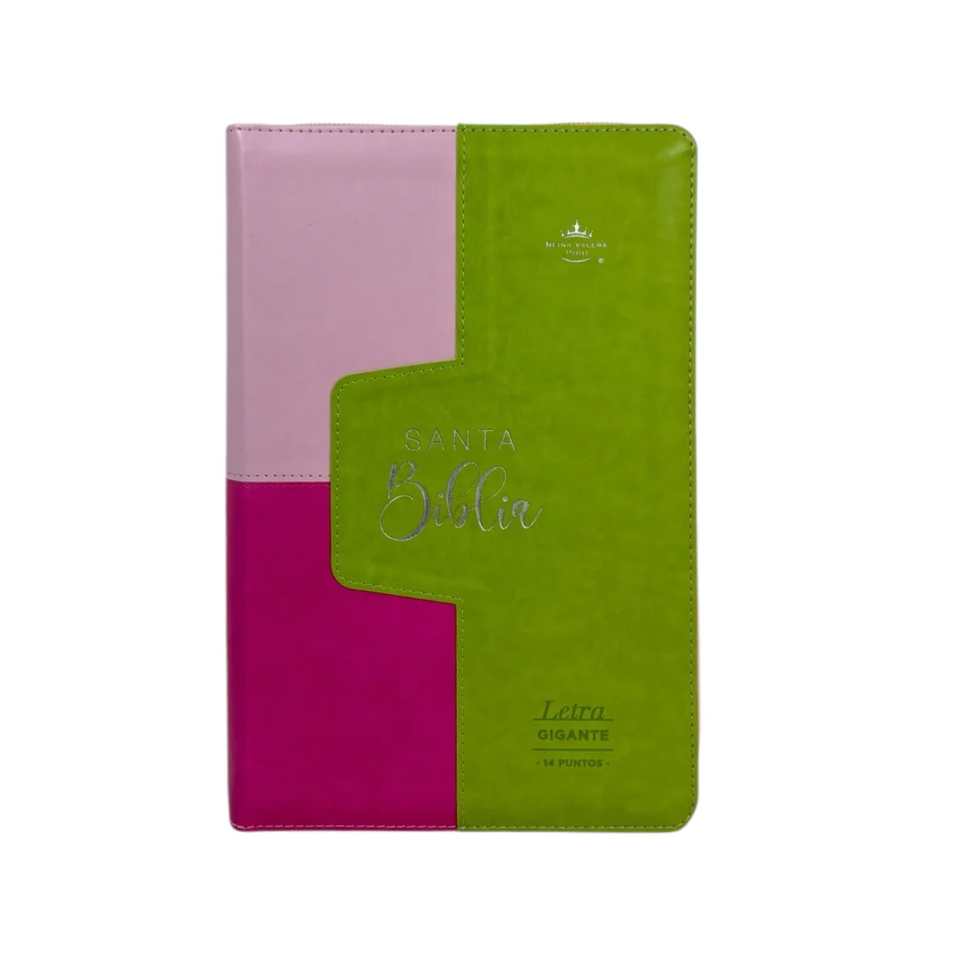 BIBLIA REINA VALERA 1960 LETRA GIGANTE IMITACION PIEL ICONIC C/CIERRE INDICE