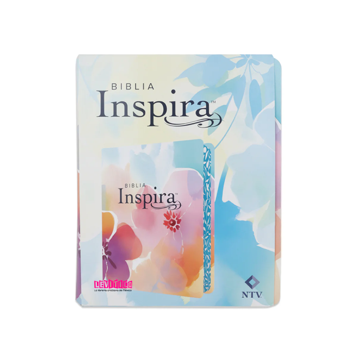 BIBLIA DE APUNTES INSPIRA NTV SENTIPIEL PARAISO FLORAL