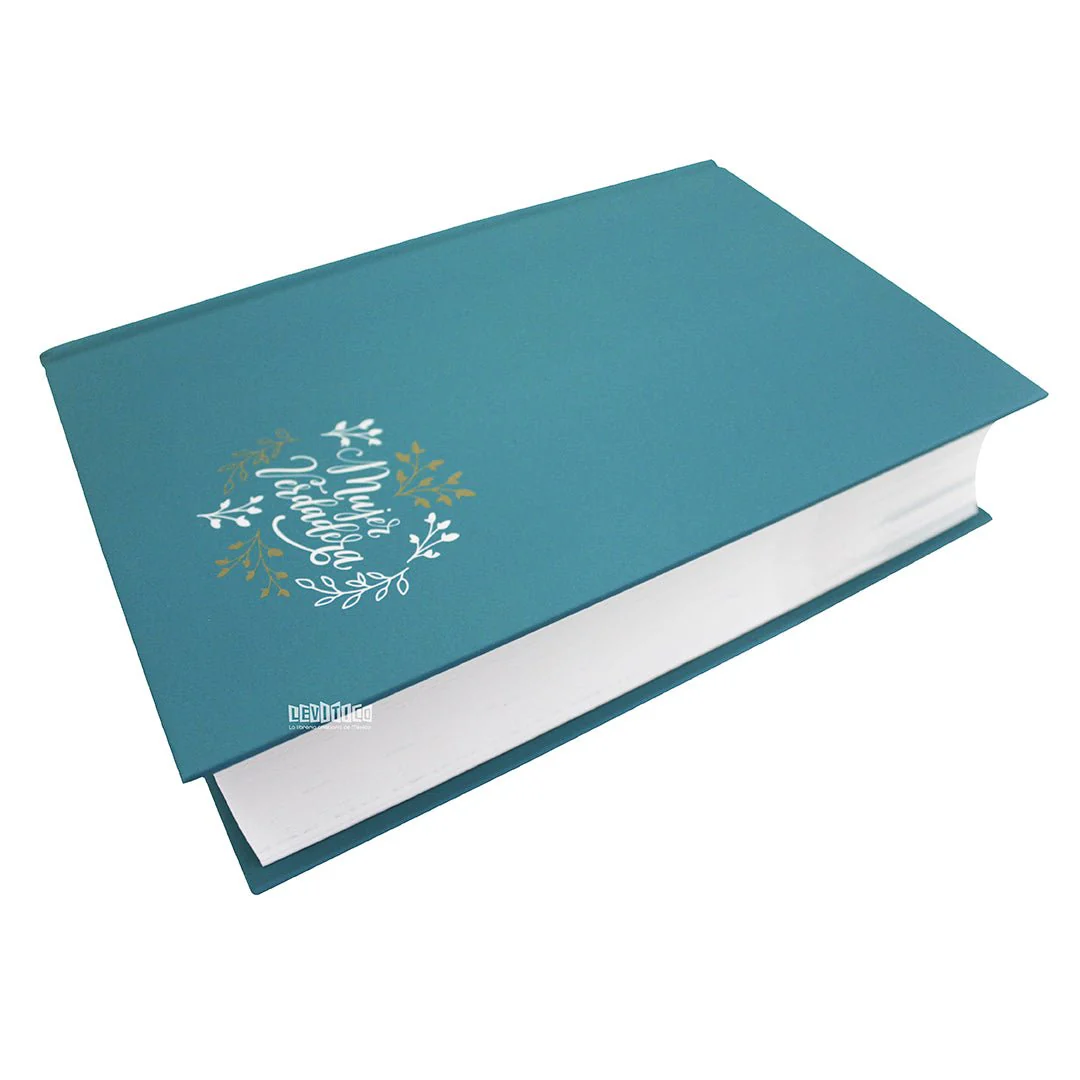 Biblia Devocional Mujer Verdadera NBLA - Tapa dura Aqua