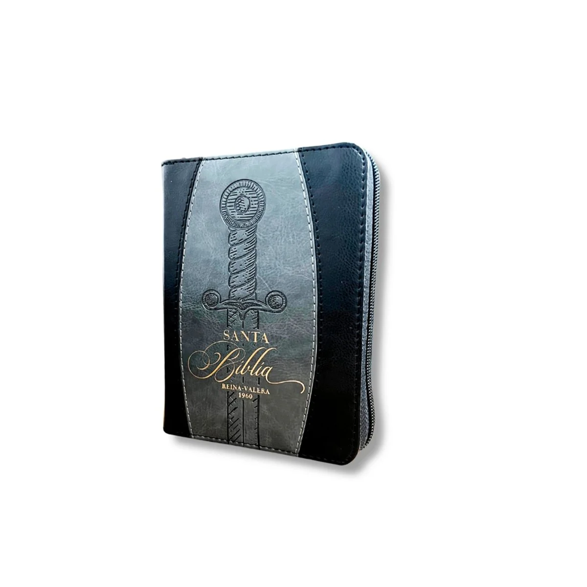 BIBLIA REINA VALERA 1960 LETRA GRANDE BOLSILLO ESPADA NEGRO