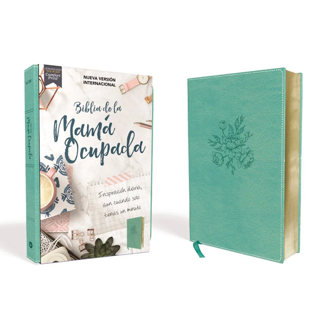 BIBLIA DE LA MAMÁ OCUPADA, TURQUESA NVI