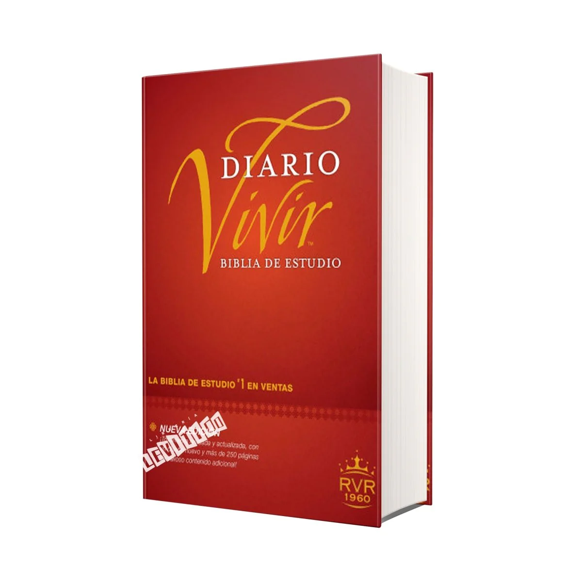 Biblia de estudio Diario Vivir RVR60 Tapa dura
