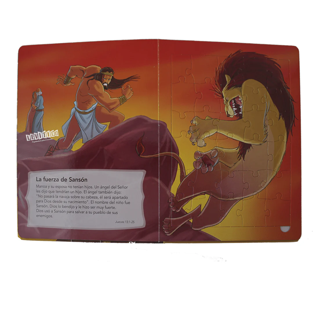 Biblia de Rompecabezas (Héroes)