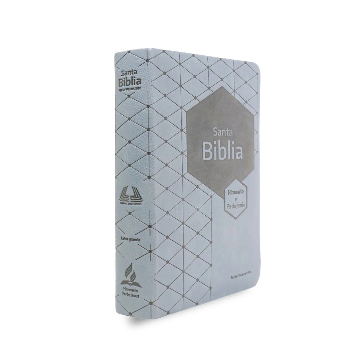 BIBLIA E HIMNARIO Y FE DE JESÚS LETRA GRANDE