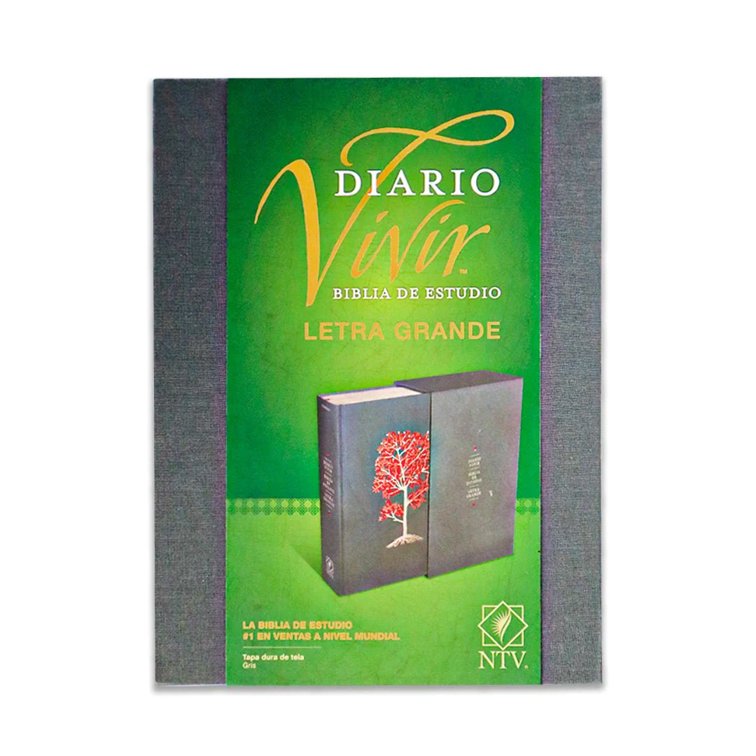 BIBLIA DE ESTUDIO NTV DIARIO VIVIR DISEÑO DE ARBOL