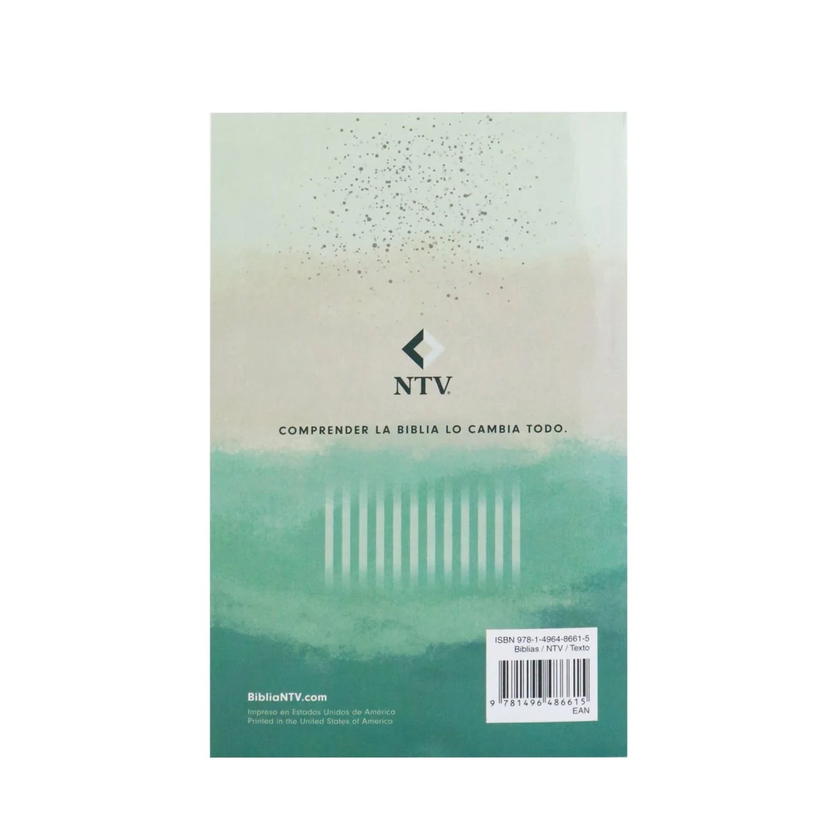 SANTA BIBLIA NTV EDICION SEMILLA TAPA RUSTICA VERDE