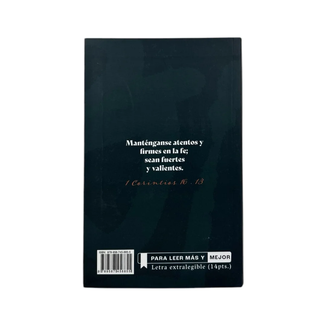 BIBLIA REINA VALERA 1960 LETRA GIGANTE AZUL TAPA FLEXIBLE