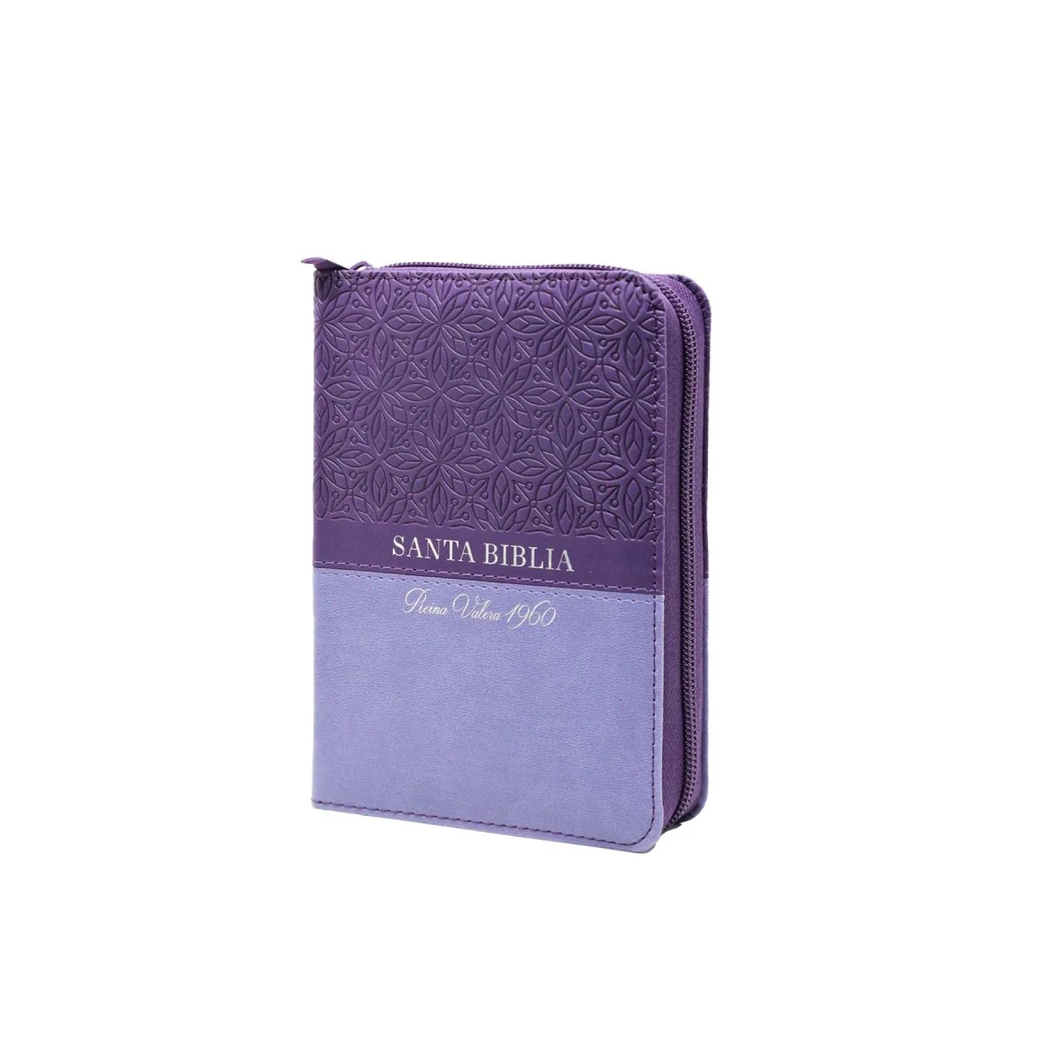 BIBLIA REINA VALERA 1960 TAMAÑO BOLSILLO BIFLORAL CIERRE INDICE