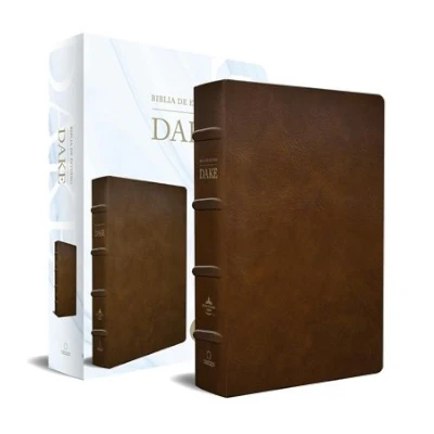 Biblia Reina Valera 1960 Estudio Dake Piel Marrón