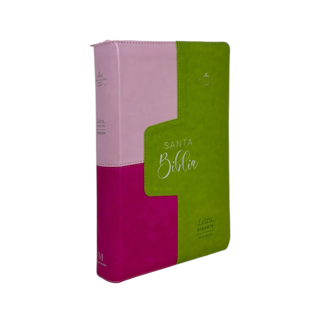 BIBLIA REINA VALERA 1960 LETRA GIGANTE IMITACION PIEL ICONIC C/CIERRE INDICE