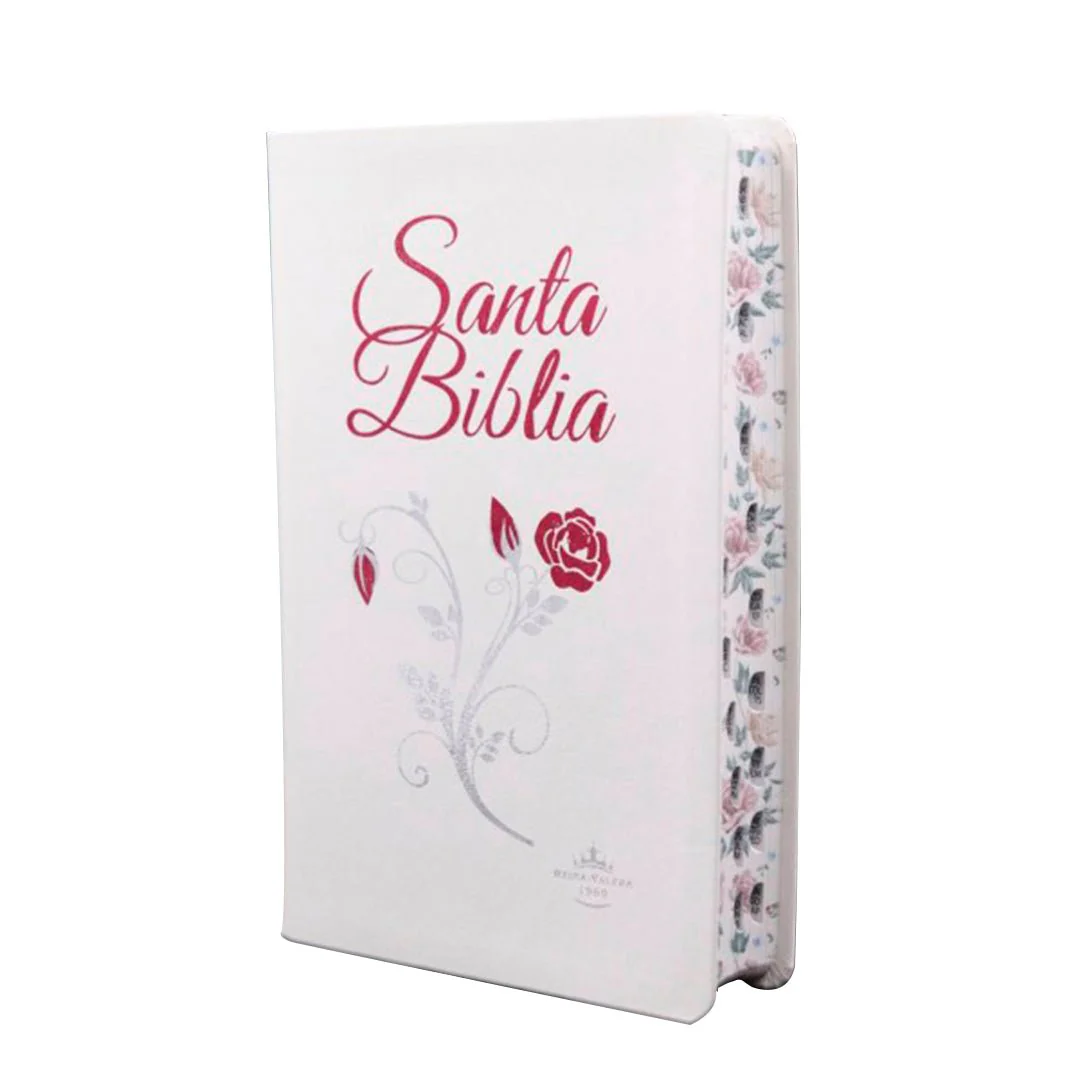 Santa Biblia RV1960 Blanca letra grande c/índice