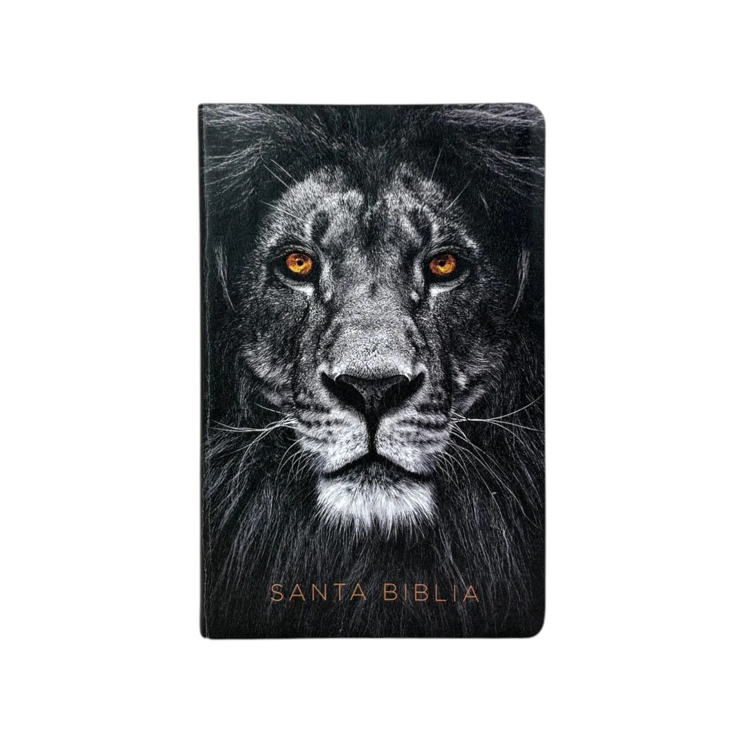 BIBLIA REINA VALERA 1960 LEÓN SIMIL PIEL