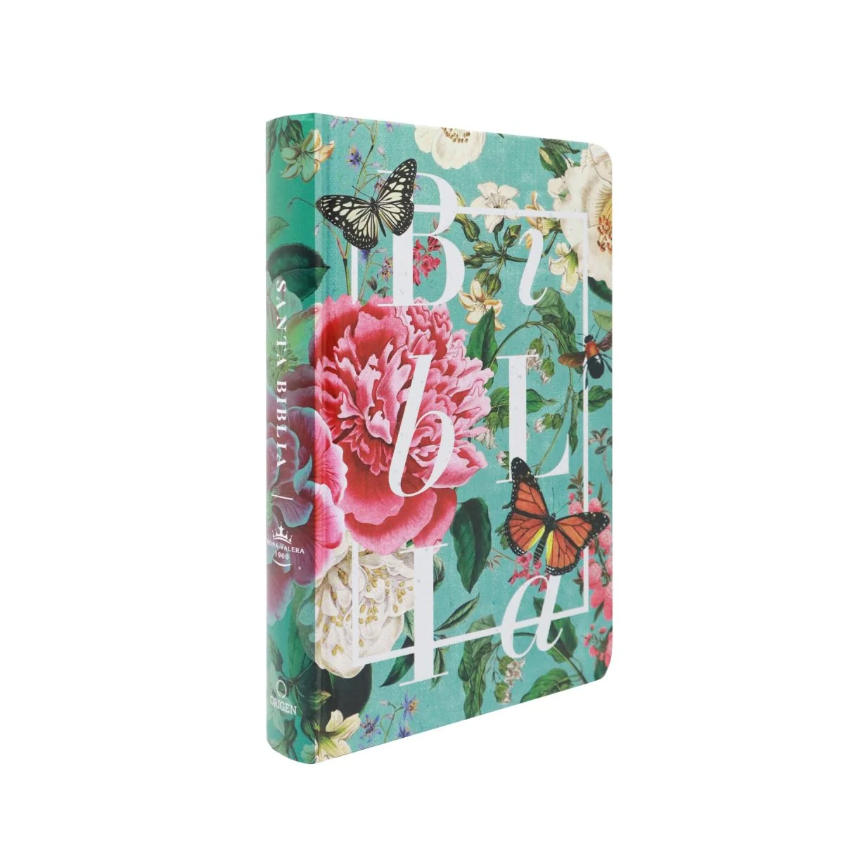 BIBLIA REINA VALERA 1960 LETRA GRANDE JARDÍN FLORES