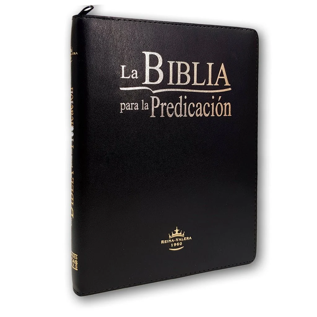 Biblia para la Predicación c/Indice Negra RVR 1960