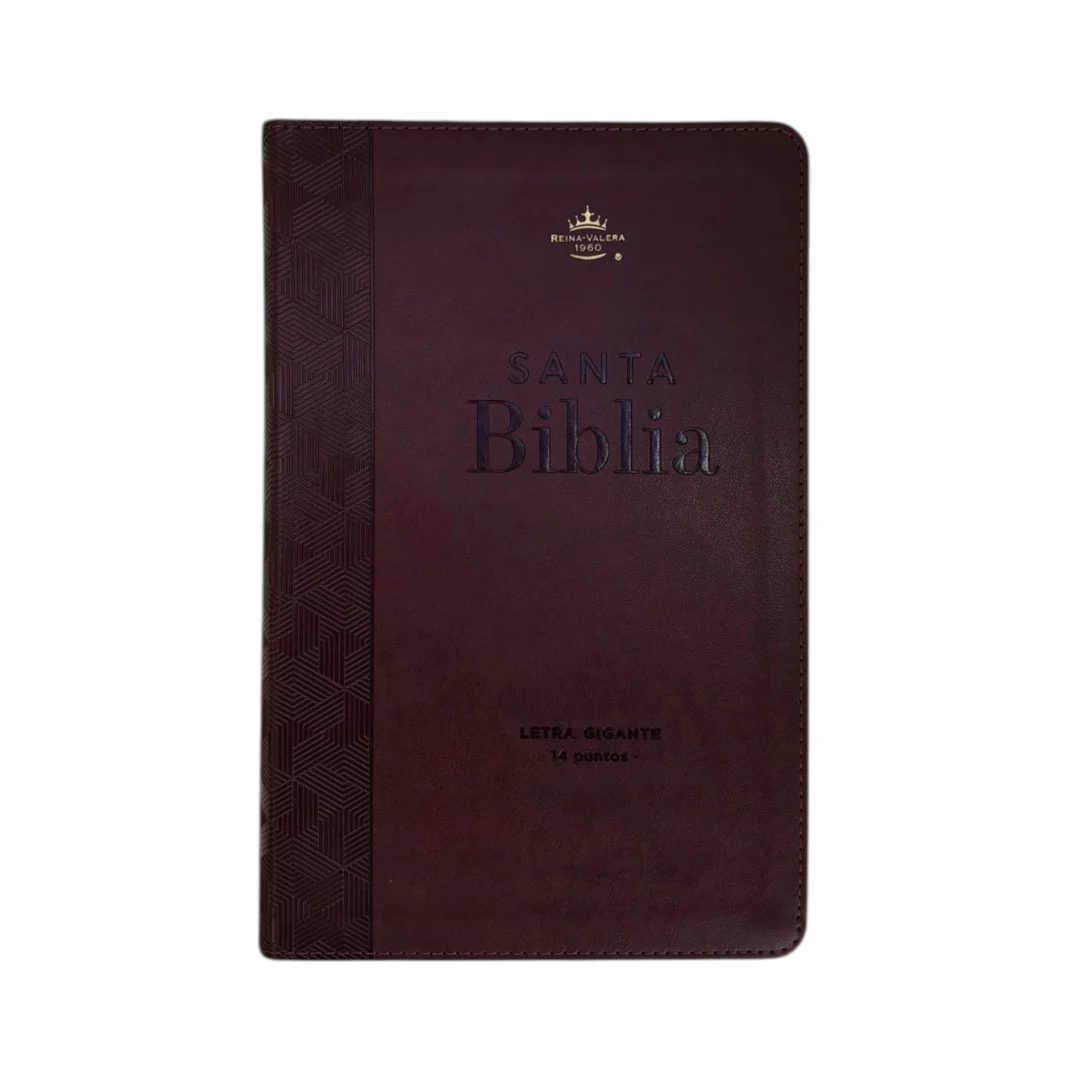BIBLIA REINA VALERA 1960 LETRA GIGANTE IMITACION PIEL CANTO DORADO COLECCIÓN CORINTO
