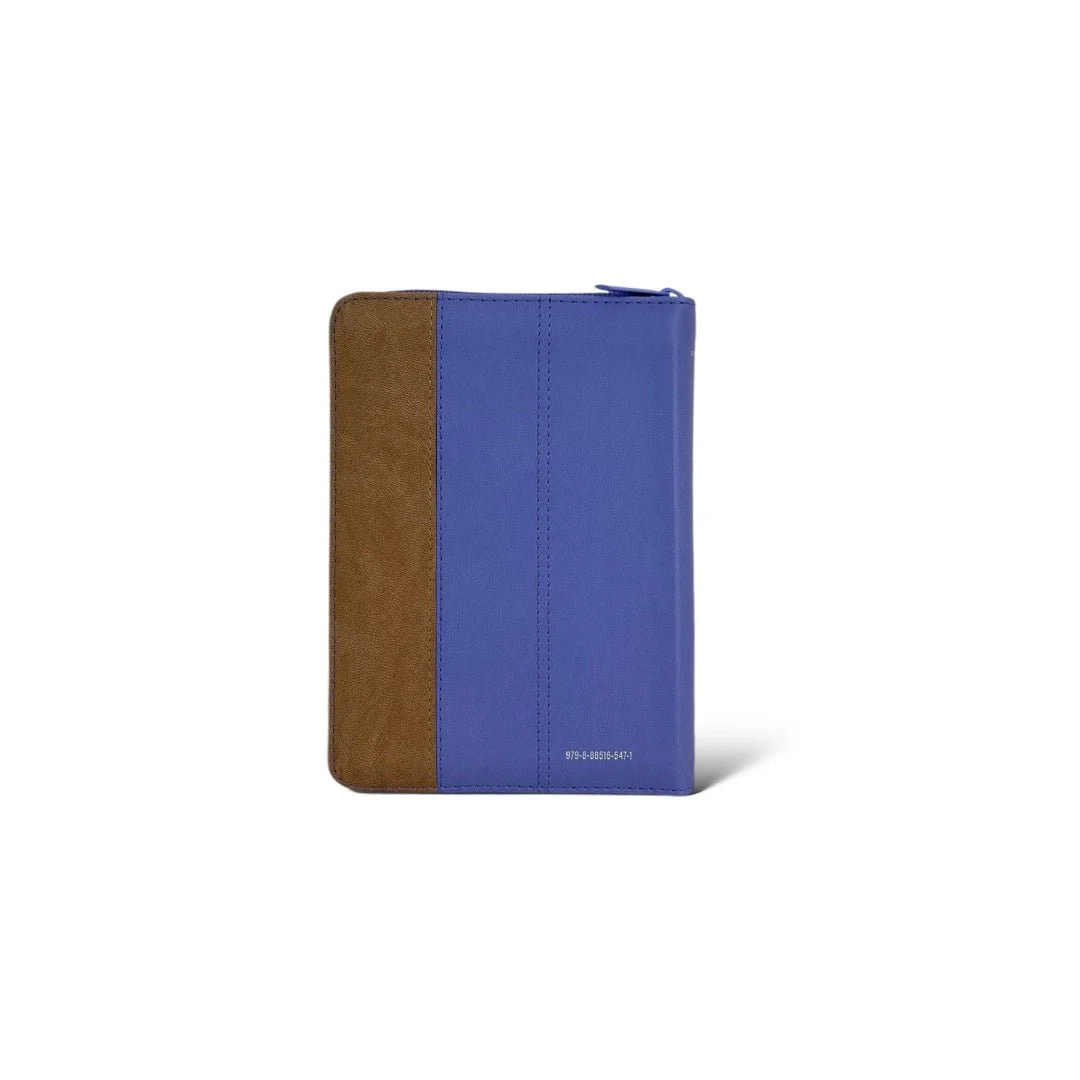 BIBLIA REINA VALERA 1960 ELEGANTE  C/INDICE LILA/ CAFE