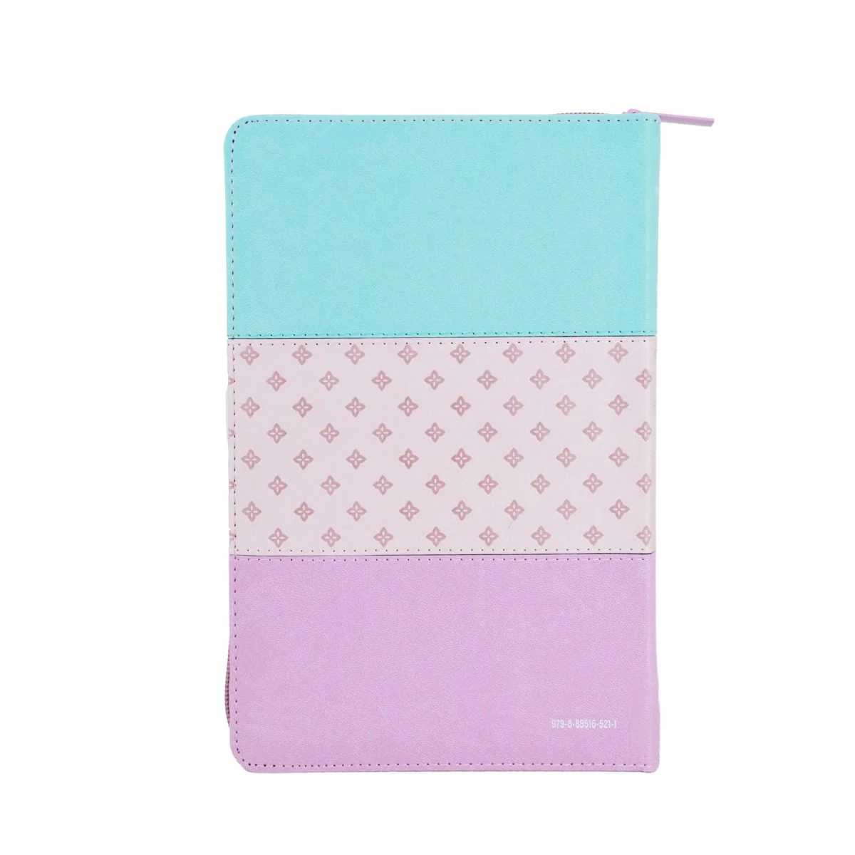 BIBLIA REINA VALERA 1960 LETRA GRANDE IMIT PIEL C/CIERRE INDICE TRITONE PASTEL