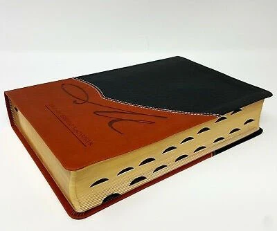 Biblia De Estudio MacArthur Piel Con Indice Reina Valera