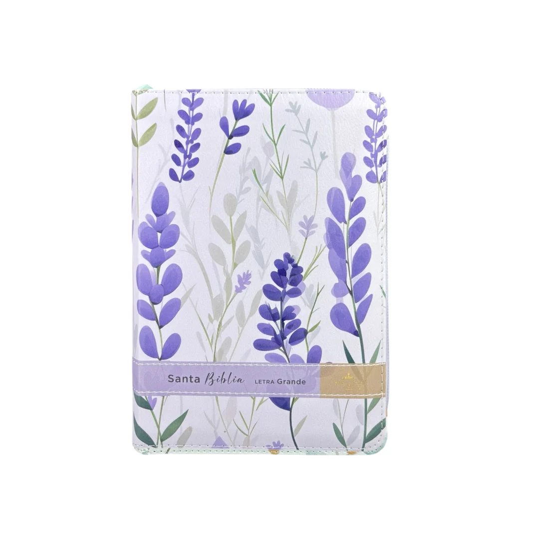 BIBLIA REINA VALERA 1960 PORTATIL LETRA GRANDE IMITACION PIEL VICTORIA FLORES C/INDICE