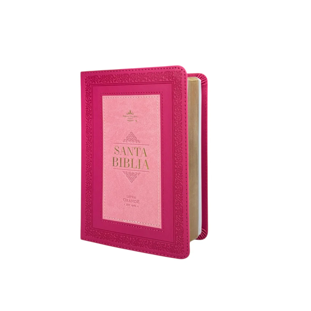 BIBLIA REINA VALERA 1960 LETRA GRANDE COMPACTA IMITACION PIEL/ MARCO