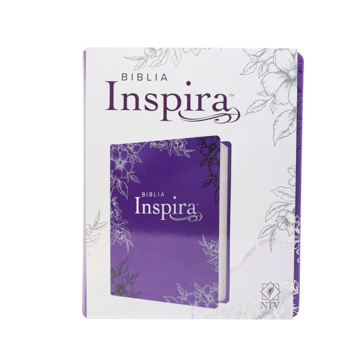 BIBLIA DE APUNTES INSPIRA NTV LAVANDA