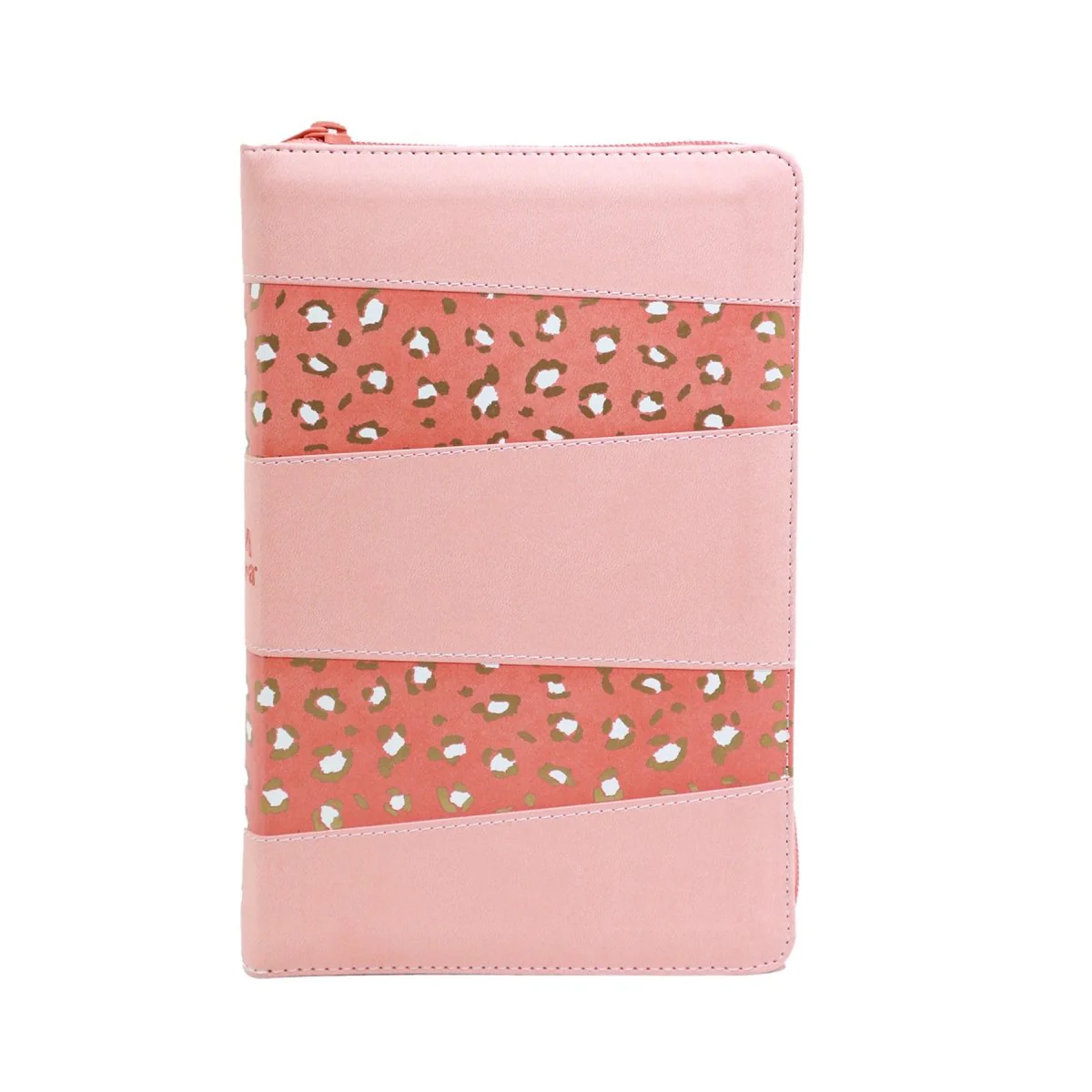 BIBLIA NBLA AVENTURA IMITACIÓN PIEL CORAL C/CIERRE