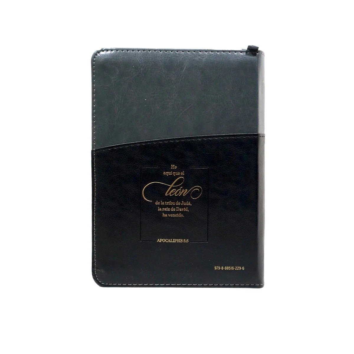 BIBLIA REINA VALERA 1960 LETRA GRANDE COMPACTA LEÓN NEGRO