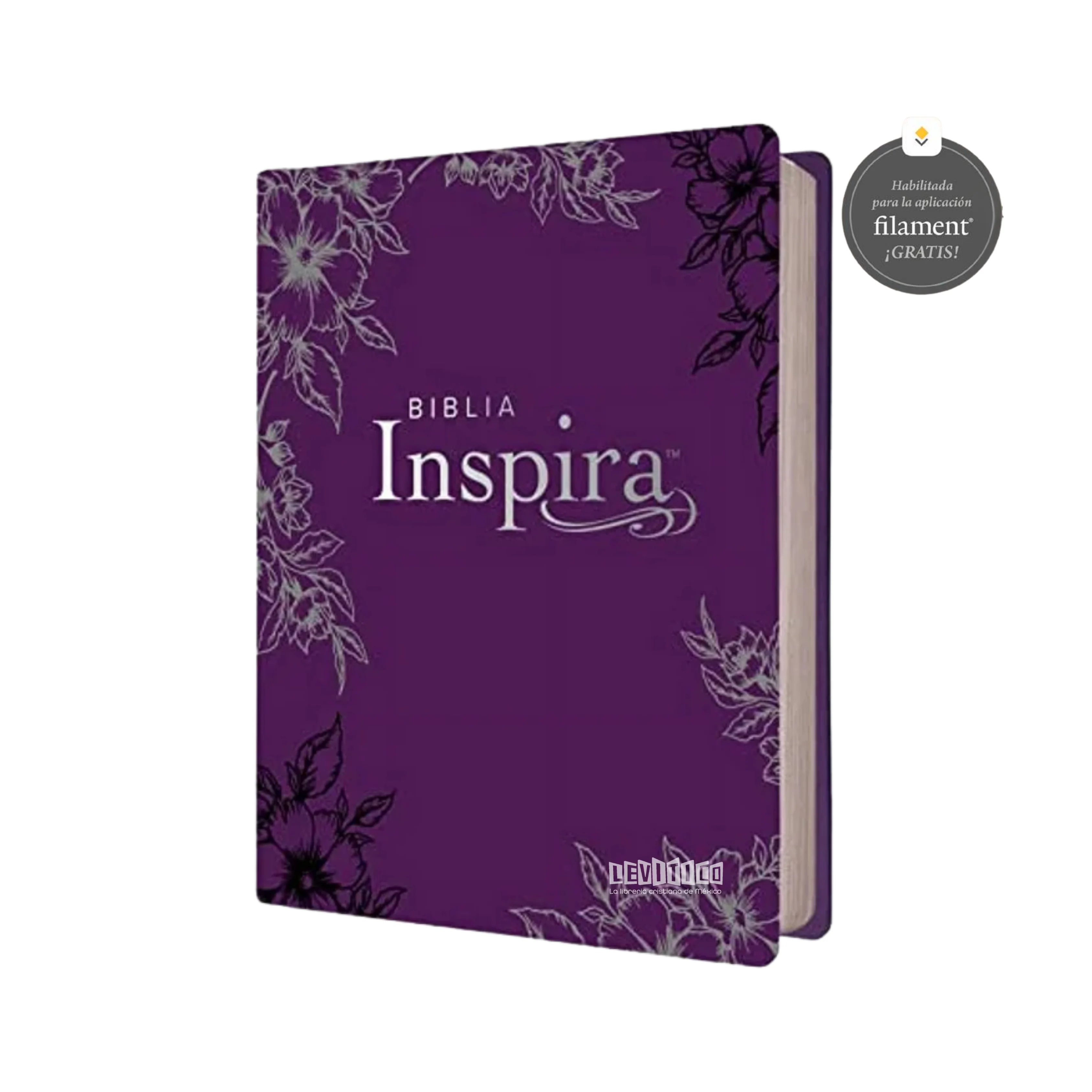 BIBLIA DE APUNTES INSPIRA NTV LAVANDA