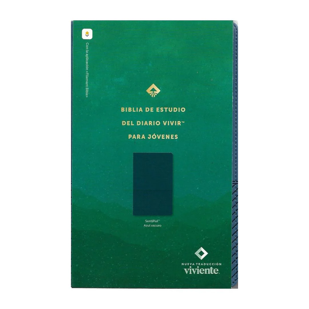 Biblia de estudio del diario vivir para jóvenes NTV Sentipiel