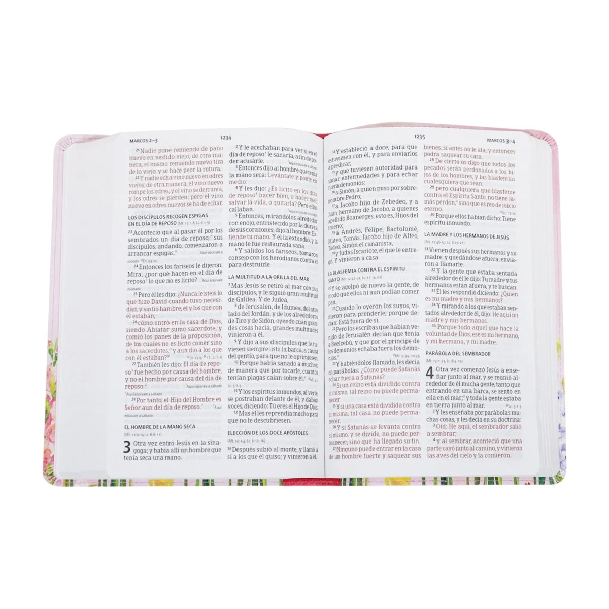 BIBLIA REINA VALERA 1960 LETRA GRANDE MANUAL  EDICION ESPECIAL SIMIL PIEL FUCSIA