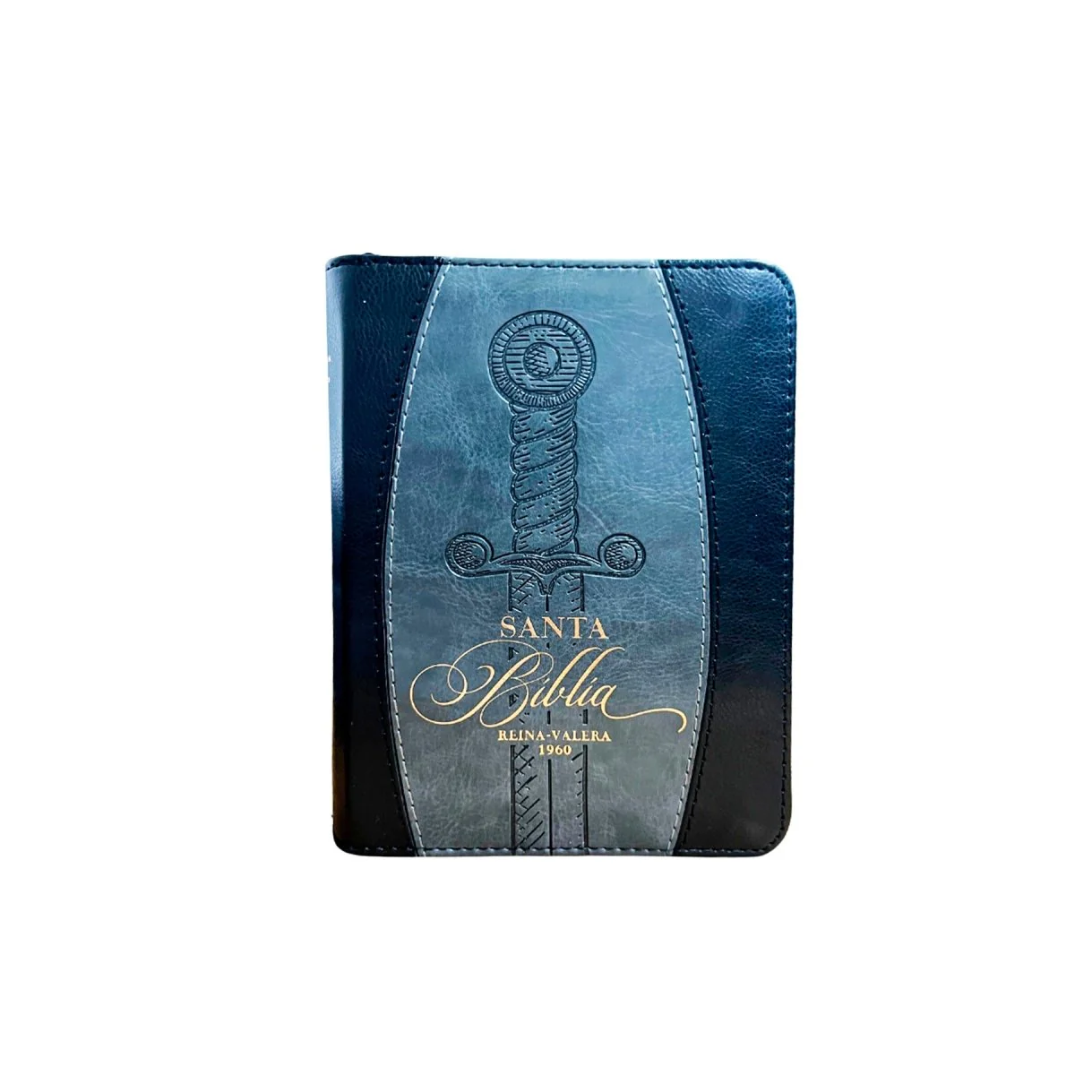 BIBLIA REINA VALERA 1960 LETRA GRANDE BOLSILLO ESPADA NEGRO