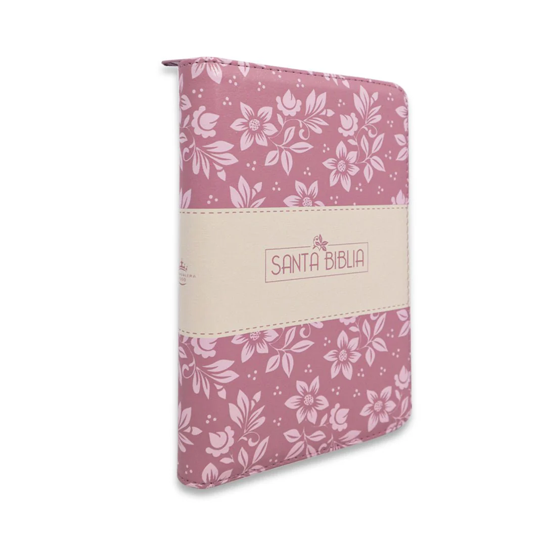 BIBLIA REINA VALERA1960 LETRA GRANDE/ ROSA FLORES
