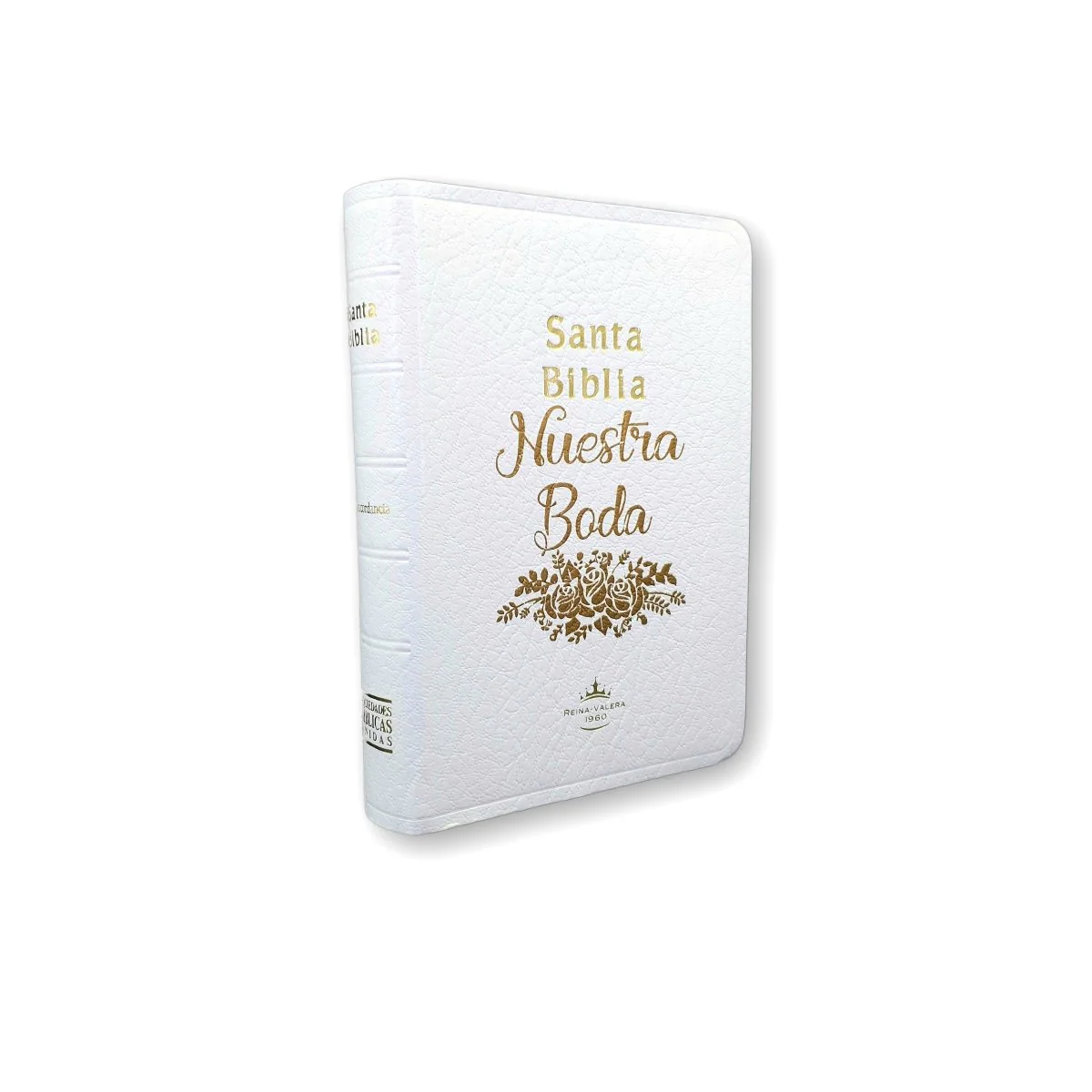 Santa Biblia RVR1960 Compacta Diseño Boda